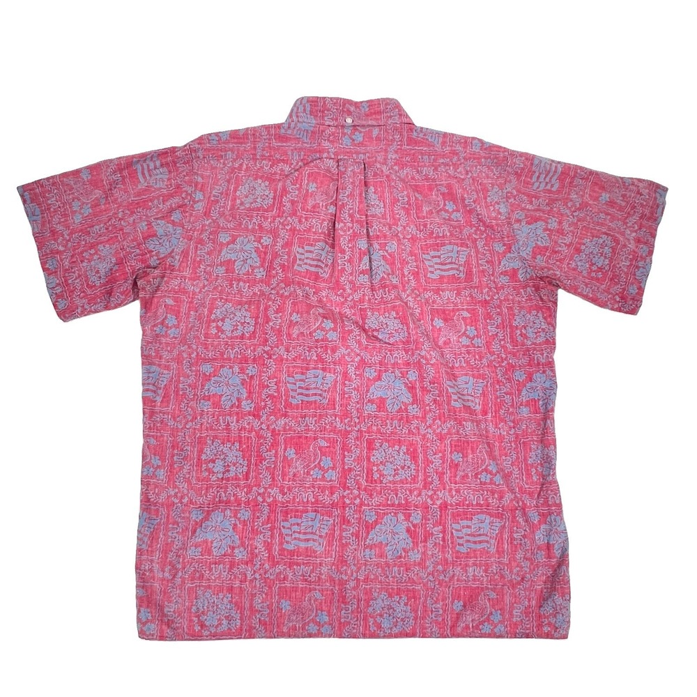 Reyn Spooner Vintage Lahaina Sailor Shirt Men's M Hawaiian Aloha 100% Cotton VTG - Picture 4 of 8